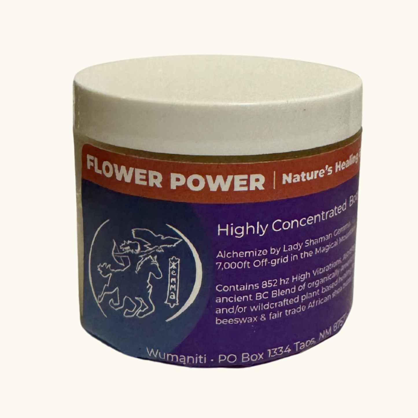 Flower Power Hemp Flower Body-care with 6 Different Flowers - 4oz Highly Concentrated