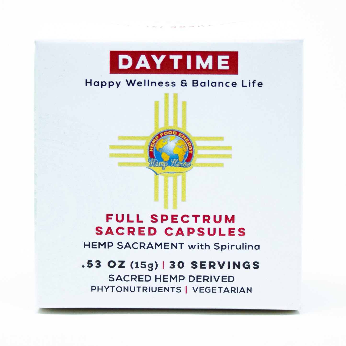 Daytime Hemp Extract CBD Capsules 3200mg