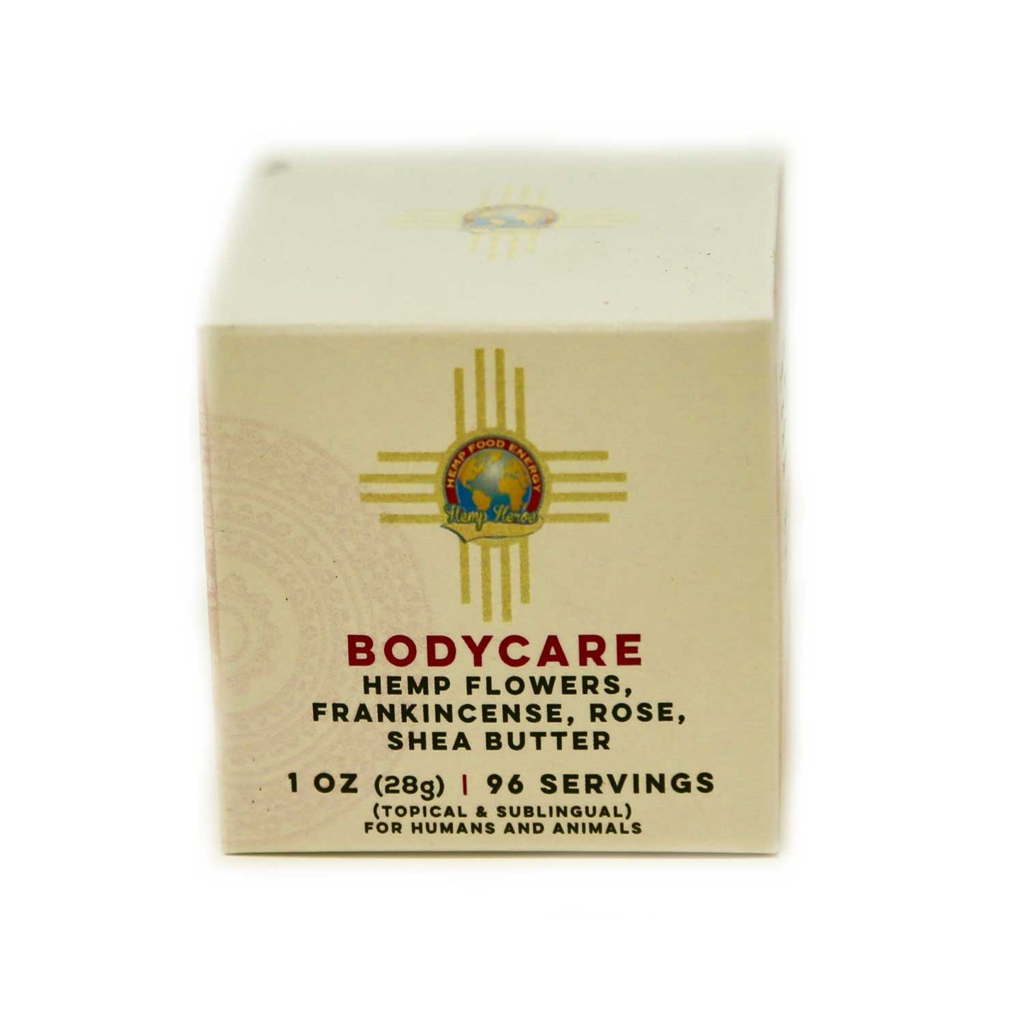 Frankincense & Rose Body Cream Hemp Extract CBD Topical 4,000mg