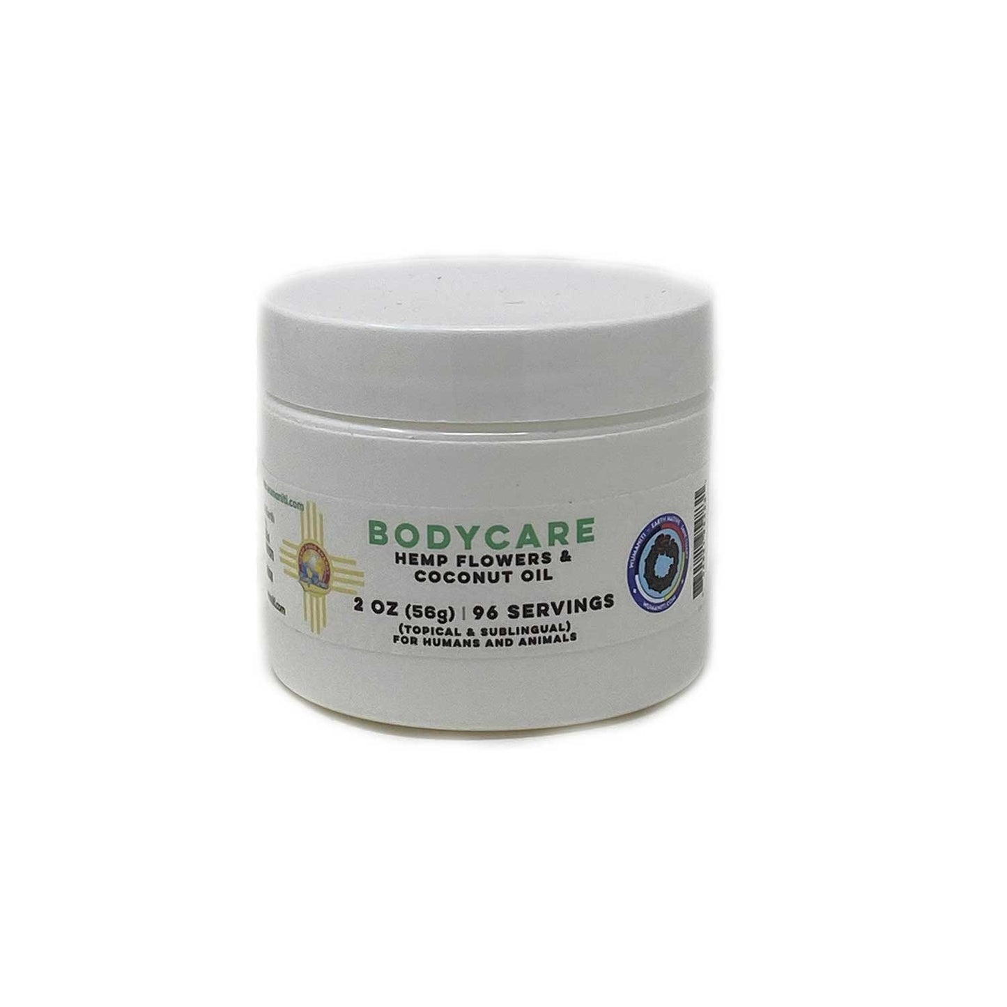 Coconut Body Cream Hemp Extract CBD Topical 4,000mg